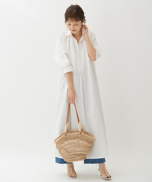 plage（プラージュ）の「クリーンカフタンワンピース◇（ワンピース  