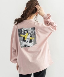 MARK GONZALES マークゴンザレス 別注コラボ グラフィックフォトプリント ビッグシルエットロンT