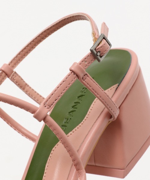 JEANASIS(ジーナシス)の「ラインアシメサンダル/938312(サンダル・レディース・ブラック/ピンク/ライトブラウン・MEDIUM/LARGE)」の11枚目の写真