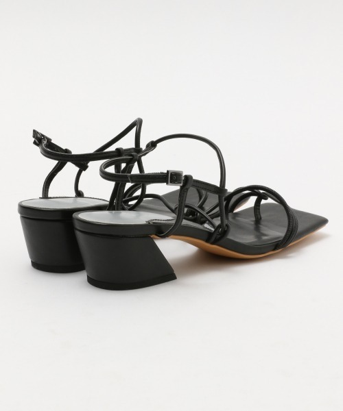 JEANASIS(ジーナシス)の「ラインアシメサンダル/938312(サンダル・レディース・ブラック/ピンク/ライトブラウン・MEDIUM/LARGE)」の8枚目の写真