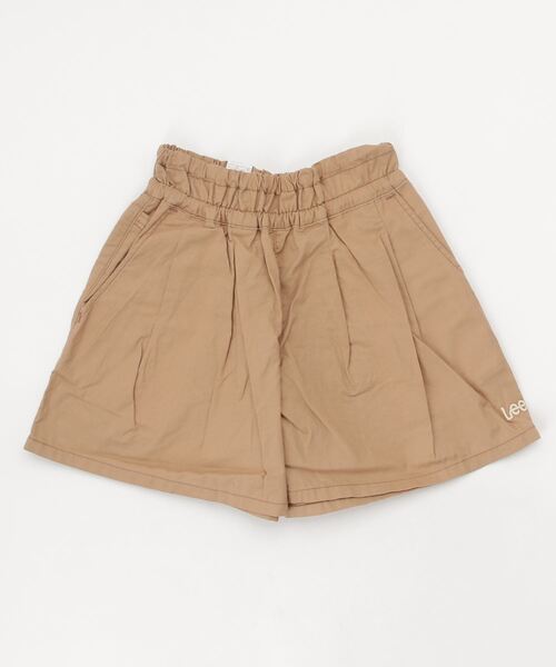 Lee（リー）の「Lee/リー　キッズ　リラックスキュロットパンツ（その他パンツ・キッズ・インディゴブルー/ライトインディゴブルー/パープル/ベージュ/ピンク/ブルー・130/140/150）」の2枚目の写真