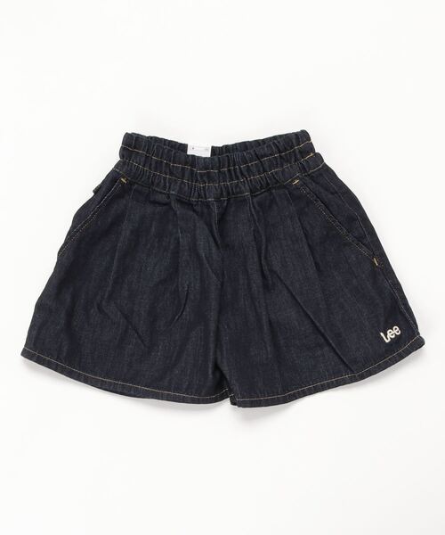 Lee（リー）の「Lee/リー　キッズ　リラックスキュロットパンツ（その他パンツ・キッズ・インディゴブルー/ライトインディゴブルー/パープル/ベージュ/ピンク/ブルー・130/140/150）」の3枚目の写真