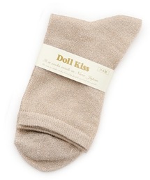 Doll kiss（ドールキス）の「【販売累計45000枚越え】26色展開ラメ無地クルーソックス　靴下（ソックス/靴下）」