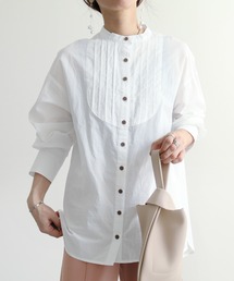 ピンタックドレスシャツ