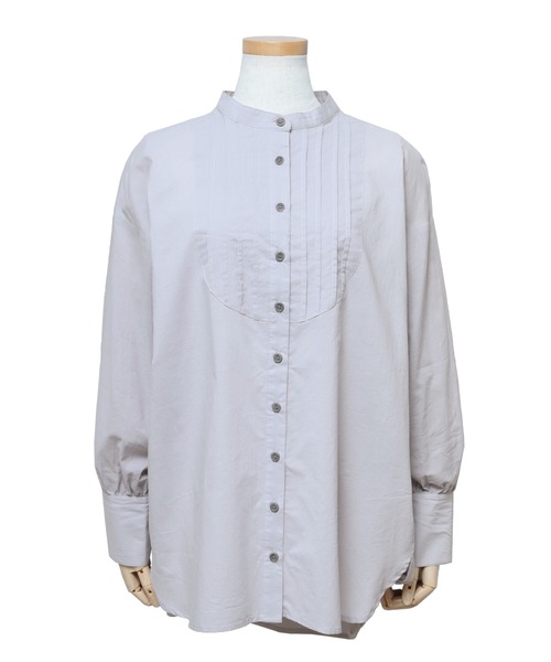 reca（レカ）の「ピンタックドレスシャツ（シャツ/ブラウス・レディース・ブルー系その他/オフホワイト/グリーン系その他/ベージュ・M）」の11枚目の写真