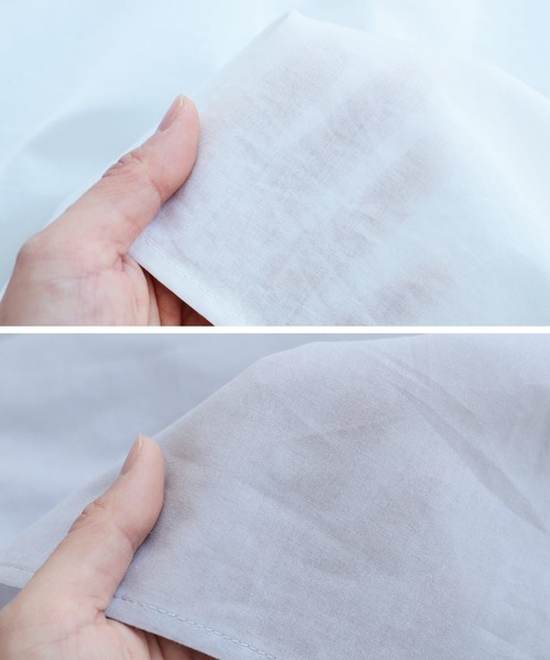 reca（レカ）の「ピンタックドレスシャツ（シャツ/ブラウス・レディース・ブルー系その他/オフホワイト/グリーン系その他/ベージュ・M）」の21枚目の写真