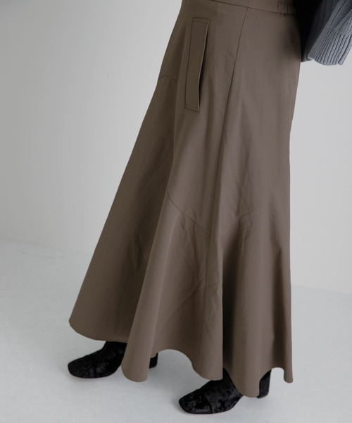LAATO(ラート)の「FLARE LONG SKIRT(スカート・レディース・グレー/カーキ・FREE)」の22枚目の写真