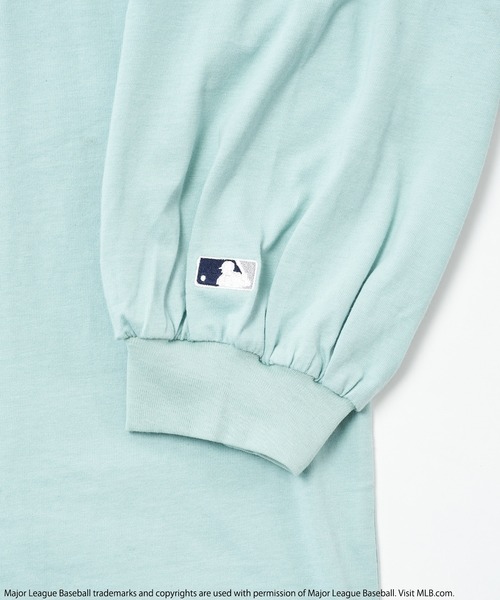 BACK TO THE FIELD（バック トゥー ザ フィールド）の「【MLB】OLD ENGLISHロゴロングスリーブTシャツ（Tシャツ/カットソー・レディース・ブラック/オフホワイト/カーキ・FREE）」の10枚目の写真