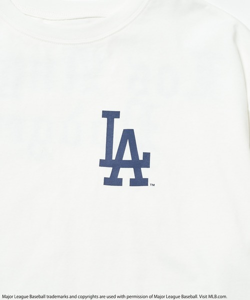 BACK TO THE FIELD（バック トゥー ザ フィールド）の「【MLB】OLD ENGLISHロゴロングスリーブTシャツ（Tシャツ/カットソー・レディース・ブラック/オフホワイト/カーキ・FREE）」の12枚目の写真