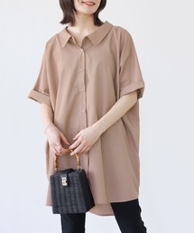 n'OrLABEL | 『洗練デザインロングシャツ』(シャツ/ブラウス)