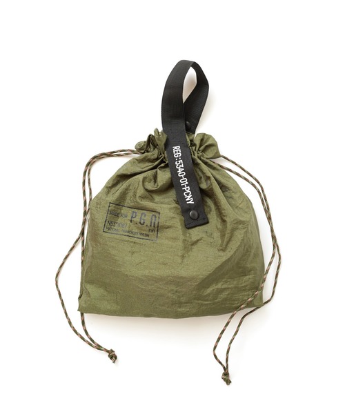 JACK & MARIE(ジャックアンドマリー)の「POSTGENERAL PACKABLE PARACHUTE NYLON BAG (ポストジェネラル )(エコバッグ/サブバッグ・メンズ・ブラック/オリーブ/ブラウン系その他・FREE)」の15枚目の写真