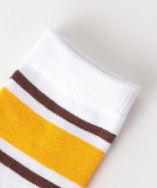 THE NORTH FACE（ザノースフェイス）の「THE NORTH FACE(ザノースフェイス) RunningDBorder 2P（ソックス/靴下・キッズ・イエロー/ケリー・16-18cm/19-21cm）」の6枚目の写真