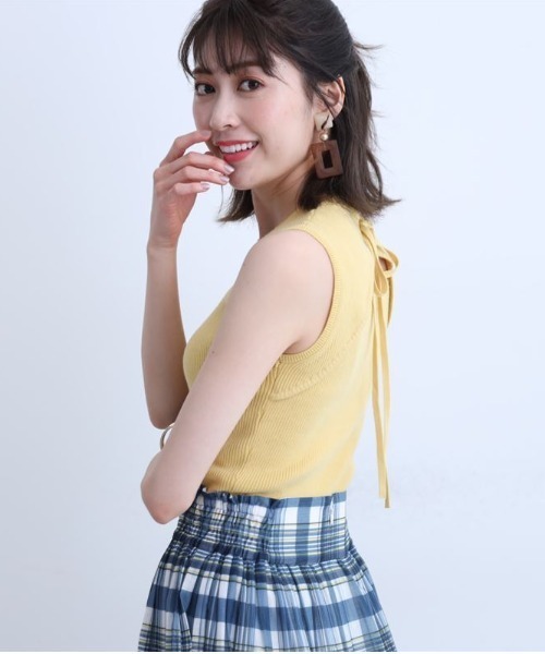 Apuweiser-riche - Apuweiser-riche ノースリニット 新品✨ ノースリリブニット | ニット | Apuweiser-riche（アプワイザー