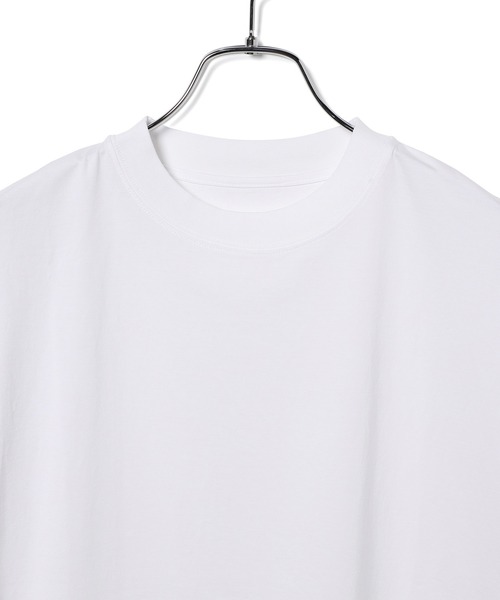ADAM ET ROPE'(アダムエロペ)の「コットンクルーネックフレンチTEE(Tシャツ/カットソー・レディース・ホワイト/チャコールグレー/ピンク/クリーム/ブラウン系その他3・FREE)」の13枚目の写真