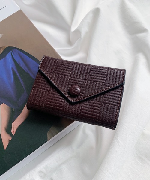 CLEA（クレア）の「多収納カードケース（カードケース・レディース・サックスブルー/ブラック/アイボリー/ダークブラウン/キャメル/ピンク・FREE）」の3枚目の写真