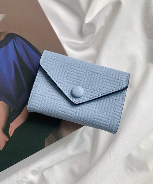 CLEA（クレア）の「多収納カードケース（カードケース・レディース・サックスブルー/ブラック/アイボリー/ダークブラウン/キャメル/ピンク・FREE）」の4枚目の写真