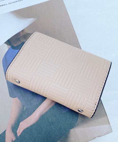 CLEA（クレア）の「多収納カードケース（カードケース・レディース・サックスブルー/ブラック/アイボリー/ダークブラウン/キャメル/ピンク・FREE）」の7枚目の写真