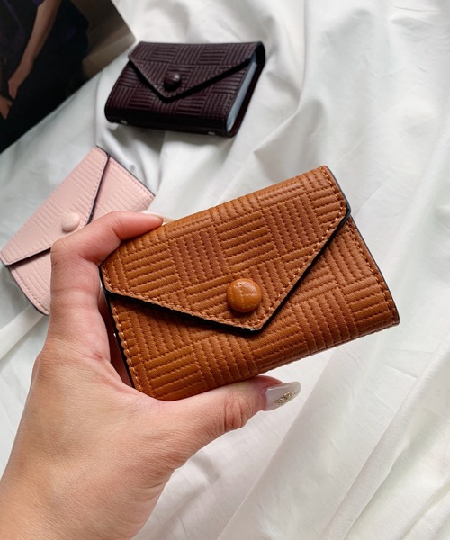 CLEA（クレア）の「多収納カードケース（カードケース・レディース・サックスブルー/ブラック/アイボリー/ダークブラウン/キャメル/ピンク・FREE）」の17枚目の写真