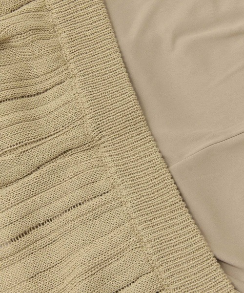 KBF(ケイビーエフ)の「針抜きニットパンツ(その他パンツ・レディース・ライトカーキ/ライトベージュ/オレンジ・ONE)」の22枚目の写真