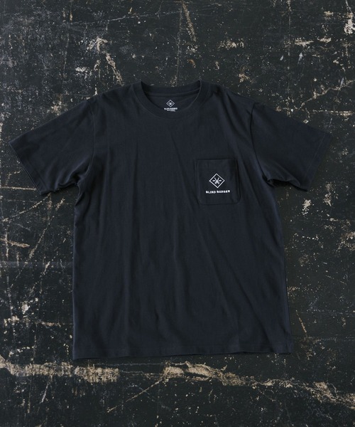 GLOBAL WORK(グローバルワーク)の「BLIND BARBERロゴT/940142(Tシャツ/カットソー・メンズ・ホワイト/ブラック/グレー・SMALL/MEDIUM/LARGE/X-LARGE)」の1枚目の写真