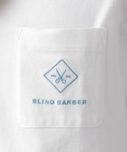 GLOBAL WORK(グローバルワーク)の「BLIND BARBERロゴT/940142(Tシャツ/カットソー・メンズ・ホワイト/ブラック/グレー・SMALL/MEDIUM/LARGE/X-LARGE)」の6枚目の写真