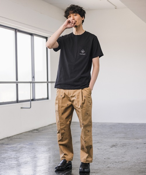 GLOBAL WORK(グローバルワーク)の「BLIND BARBERロゴT/940142(Tシャツ/カットソー・メンズ・ホワイト/ブラック/グレー・SMALL/MEDIUM/LARGE/X-LARGE)」の13枚目の写真