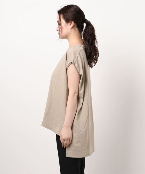 RAG MACHINE（ラグマシーン）の「【RAG MACHINE】フォトプリントノースリーブ（タンクトップ・レディース・ベージュ/ブラック/ホワイト・L/M）」の5枚目の写真