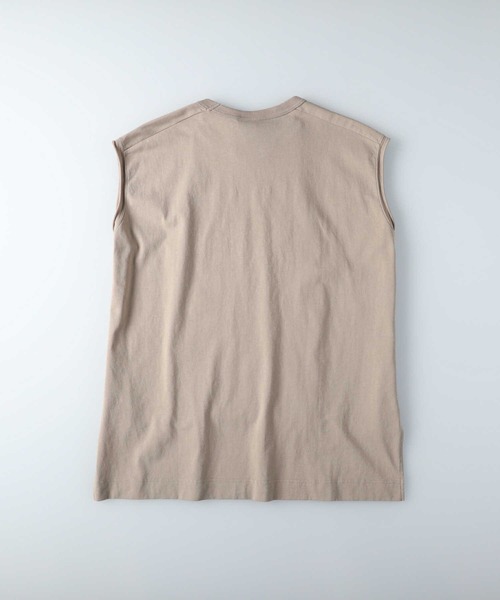 RAG MACHINE（ラグマシーン）の「【RAG MACHINE】フォトプリントノースリーブ（タンクトップ・レディース・ベージュ/ブラック/ホワイト・L/M）」の14枚目の写真