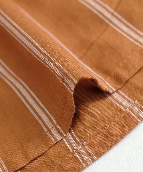 ANDJ(アンドジェイ)の「インド綿ティアードキャミマキシワンピース(ワンピース・レディース・テラコッタ/ネイビー/パープル・M)」の6枚目の写真