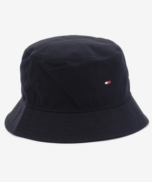 TOMMY HILFIGER（トミーヒルフィガー）の「オンライン限定バケットハット（ハット・メンズ・ベージュ/ネイビー・FREE）」の6枚目の写真