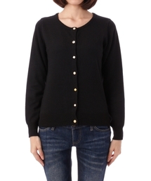 THE EMPORIUM | 飾り釦クルーネックニットカーディガン(カーディガン/ボレロ)