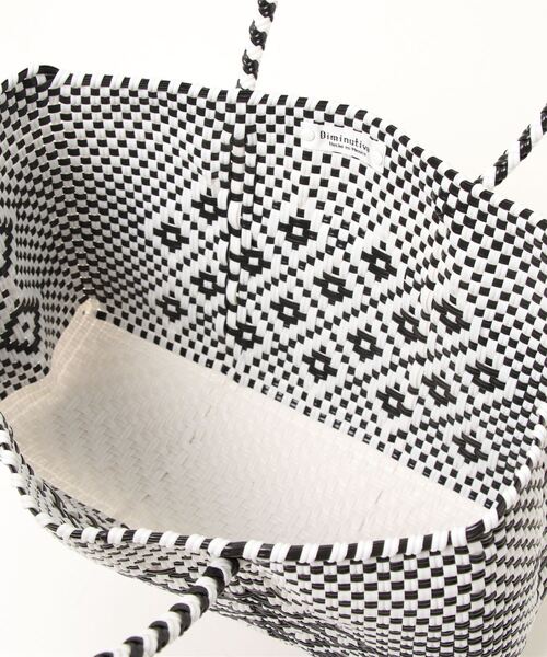 mysty woman(ミスティウーマン)の「【HANDMADE】メルカドバッグ 947063(かごバッグ・レディース・ブラック/オレンジ・FREE)」の18枚目の写真