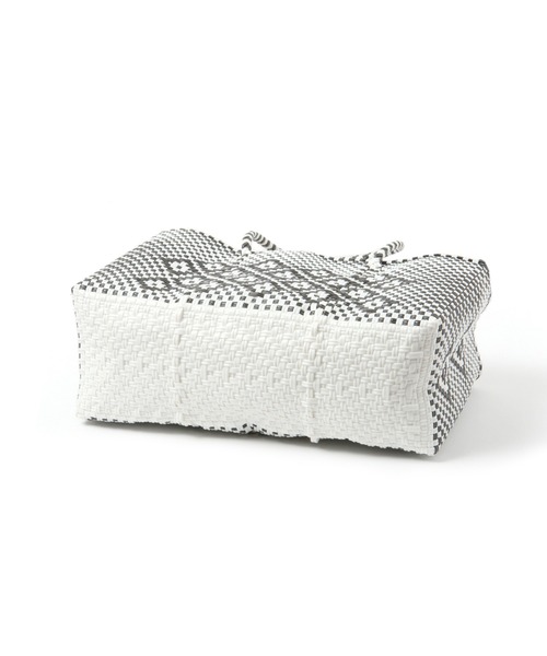 mysty woman(ミスティウーマン)の「【HANDMADE】メルカドバッグ 947063(かごバッグ・レディース・ブラック/オレンジ・FREE)」の8枚目の写真