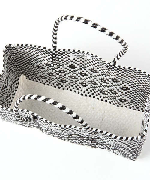 mysty woman(ミスティウーマン)の「【HANDMADE】メルカドバッグ 947063(かごバッグ・レディース・ブラック/オレンジ・FREE)」の9枚目の写真