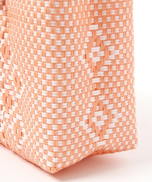 mysty woman(ミスティウーマン)の「【HANDMADE】メルカドバッグ 947063(かごバッグ・レディース・ブラック/オレンジ・FREE)」の13枚目の写真