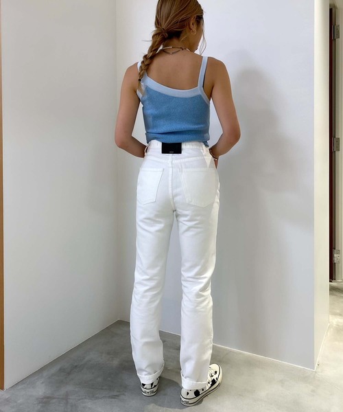 T BY ALEXANDER WANG（ティーバイ アレキサンダーワン）の「t-by alexanderwang CULT FLIP - CARPENTER WHITE（その他パンツ・レディース・ホワイト・26inch/27inch）」の12枚目の写真