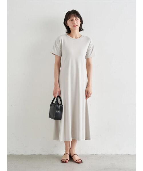 earth music&ecology（アースミュージックアンドエコロジー）の「2wayリングスナップワンピース ＊（ワンピース・レディース・ベージュ/ブルー/ホワイト系その他2・FREE）」の11枚目の写真