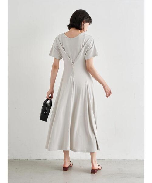 earth music&ecology（アースミュージックアンドエコロジー）の「2wayリングスナップワンピース ＊（ワンピース・レディース・ベージュ/ブルー/ホワイト系その他2・FREE）」の12枚目の写真