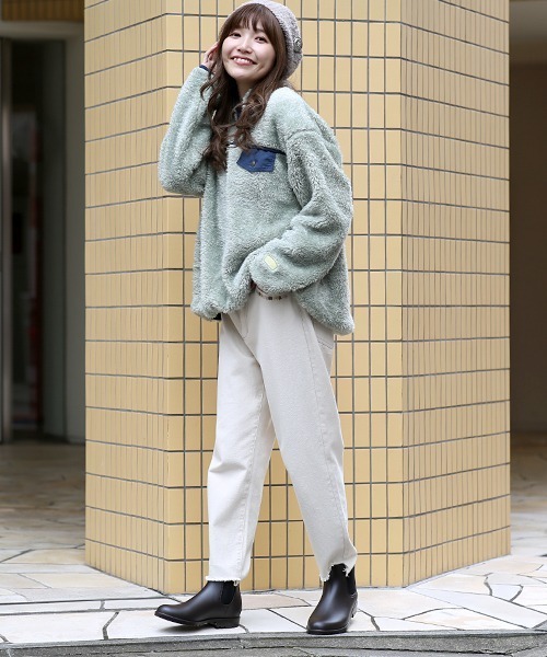 チチカカ(チチカカ)の「ティディフリースプルオーバー(その他トップス・レディース・ベージュ/パープル/ライム・FREE)」の17枚目の写真