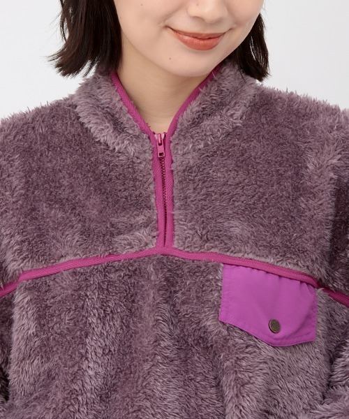 チチカカ(チチカカ)の「ティディフリースプルオーバー(その他トップス・レディース・ベージュ/パープル/ライム・FREE)」の18枚目の写真