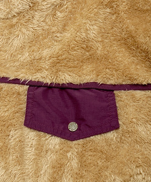 チチカカ(チチカカ)の「ティディフリースプルオーバー(その他トップス・レディース・ベージュ/パープル/ライム・FREE)」の8枚目の写真