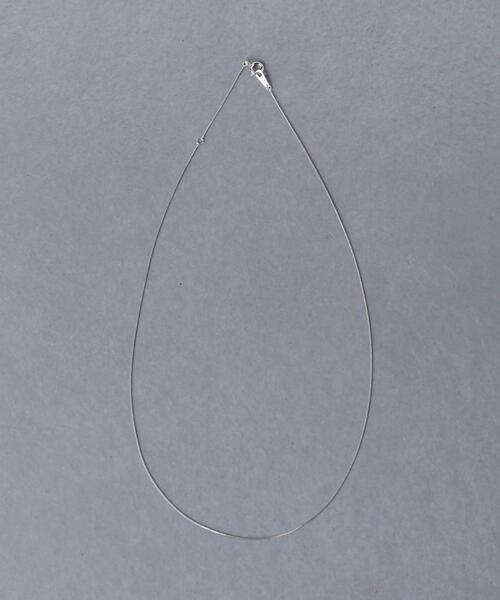 les bonbon（ルボンボン）の「＜les bonbon（ル ボンボン）＞10K SOPHIE WG ネックレス（ネックレス・レディース・シルバー・FREE）」の2枚目の写真