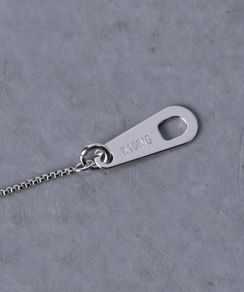 les bonbon（ルボンボン）の「＜les bonbon（ル ボンボン）＞10K SOPHIE WG ネックレス（ネックレス・レディース・シルバー・FREE）」の7枚目の写真