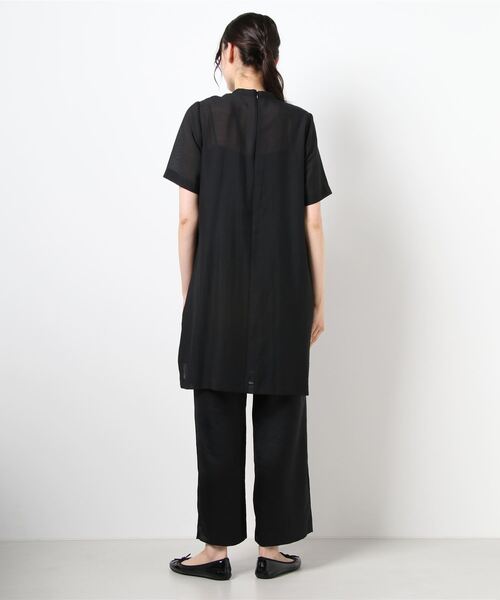 RIM.ARK（リムアーク）の「Sheer fabric long set up（パンツ