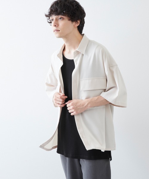 Anchor Smith（アンカー スミス）の「ワッフル レイヤード オーバーロングタンクトップ（タンクトップ・メンズ・パープル系その他/カーキ/チャコール/ベージュ/ブラック/グリーン系その他/ヘザーグレー/ブルー系その他/アイボリー/ネイビー・L/M/S）」の21枚目の写真