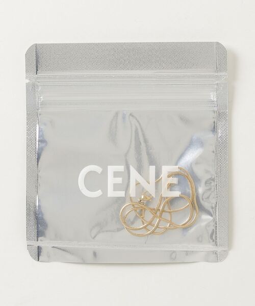 CENE(セネ)の「【CENE】セネ/1mmスネークチェーン ネックレス/39cm(ネックレス・レディース・ゴールド/ピンクゴールド・FREE)」の15枚目の写真