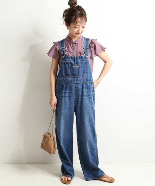 SLOBE IENA（スローブイエナ）の「ドットジャガードフリル