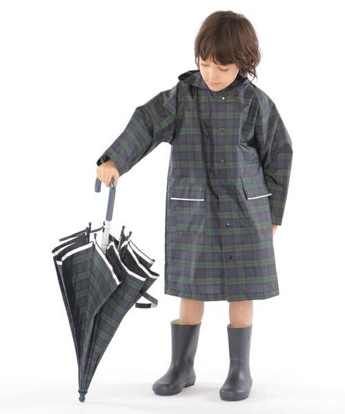 SHIPS(シップス)の「SHIPS KIDS:<一面透明仕様>長傘(長傘・キッズ・ネイビー/グリーン・LARGE/MEDIUM)」の10枚目の写真
