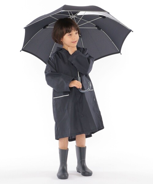 SHIPS(シップス)の「SHIPS KIDS:<一面透明仕様>長傘(長傘・キッズ・ネイビー/グリーン・LARGE/MEDIUM)」の13枚目の写真