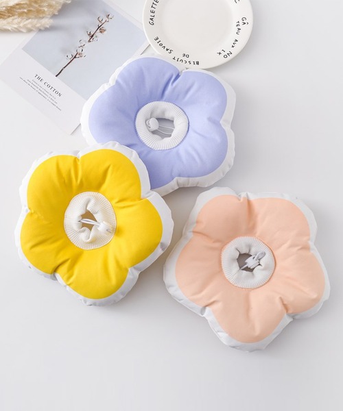 aimoha（アイモハ）の「ペット用エリザベスカラー 花形（その他ペットグッズ・レディース・ホワイト/パープル/ピンク/イエロー・SMALL/MEDIUM/LARGE）」の9枚目の写真
